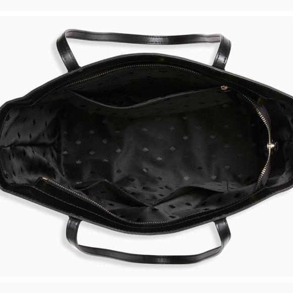 Kate Spade Jaine Medium Leather Tote. NWT. Black - Picture 3 of 8